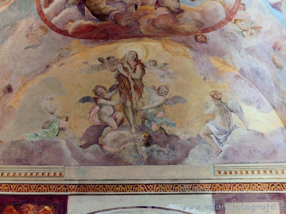 Milano - Lunetta dell'abside dell'Oratorio di Santa Maria Maddalena al Camposanto